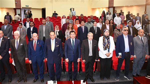 Minister of Youth and Sports Dr. Ashraf Sobhi inaugurated the 33 rd African International Conference